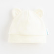 Dojčenská bavlnená čiapočka New Baby Kids krémová - Veľ. 62