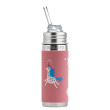 Detská fľaša Termo so slamkou 260 ml Pura - unicorn