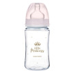 Fľaša so širokým hrdlom Royal Baby 240 ml - Ružová