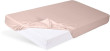 Bavlnená prestieradlo s gumou 60 x 120 cm Babymatex - Béžové