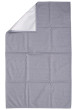 Prebaľovacia podložka 48 x 80 cm Tencel - šedá mriežka