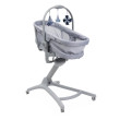 Postieľka/lehátko/stolička Baby Hug Pro Chicco - Earl Grey