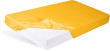 Prestieradlo jersey s gumou 70 x 140 cm BabyMatex - Oranžové