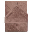 Osuška s kapucňou XXL 95 x 95 cm Timboo - Mellow Mauve