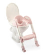 Stolička na WC - schodíky KIDDYLOO Thermobaby - Powder Pink