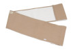 Mušelínový mantinel do postieľky Bump Air 180 x 30 cm Babymatex - Hnedý