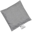 Nahrievací vankúšik z čerešňových kôstok 15x15cm - Dots grey
