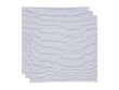 Plienky 3 ks 70x70 cm Jollein - Miffy Stripe Navy