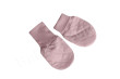 Rukavičky pre novorodencov thermo Baby service - Púdrové