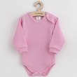Dojčenské bavlnené body New Baby Casually dressed ružová - Veľ. 80