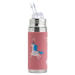 Termo fľaša so slamkou Pura 260 ml - Unicorn