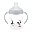 Fľaša na učenie Perfect Match Disney 150 ml Nuk - Mickey šedá