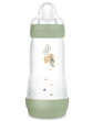 Detská antikoliková fľaša 320 ml MAM - Zelená