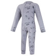 Overal šmyk DR TLAČ lemy Outlast® - sivý melír/sivý melír medvedíky čistotné - Veľ. 86