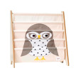 Stojan na knižky 3 Sprouts - Owl Gray