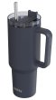 Nerezový termohrnček so slamkou Stream 1200 ml Quokka - Black