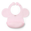 Podbradník silikónový BabyOno - pink