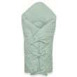 Klasická šnurovacia zavinovačka New Baby - Sea green