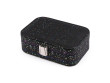Malá šperkovnica 10x15x5 cm - čierna