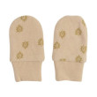 Dojčenské rukavičky LODGER Mittens Print Rib - Linen