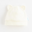Dojčenská bavlnená čiapočka New Baby Kids krémová - Veľ. 68
