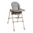 Stolička jedálenská Polly Essential Chicco - Ash
