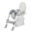 Stolička na WC - schodíky KIDDYLOO Thermobaby - Grey Charm
