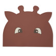 Silikónové prestieranie Nuuroo Albert Giraffe - Mahogany