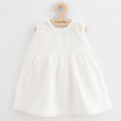 Dojčenské mušelínové šaty New Baby Elizabeth - Vel. 56