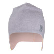 Čiapka laponka podšitá Outlast ® Šedá / sv. púdrová Little Angel - Veľ. 4 (45 - 48 cm)
