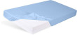 Prestieradlo jersey s gumou 70 x 140 cm BabyMatex - Svetlomodré