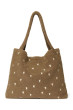 Teddy Hearts Mom Bag Studio Noos - Brown Hearts