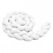 Pletený mantinel T-tomi 180 cm - White