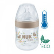 For Nature fľaša s kontrolou teploty 150 ml Nuk - Hnedá