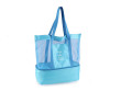 Ľahká taška s termoboxom 42x41 cm - tyrkysová