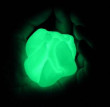 Inteligentná plastelína svietiaca v tme - Zelená