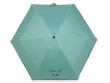 Dievčenské mini skladací UV dáždnik s taškou - Mint
