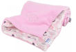 Zateplená deka 70x100 cm - Ružová slon