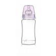 Fľaša sklenená 250 ml Baby shower LOVI - Holka