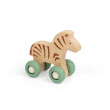 Zvieratko na kolieskach Safari Bigjigs Toys - Zebra