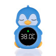 Silikónový digitálny teplomer 3 v 1 Zopa - Penguin
