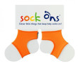 Sock ons ​​- držiak ponožiek - Oranžová 0-6m