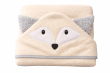 Detská osuška s kapucňou 120 x 100 cm - Líška smotanová