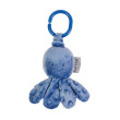 Chobotnička vibračná na C krúžku 20 cm Lapidou Nattou - Dark blue