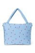 Puffy Diaper Bag - prebaľovacia taška Studio Noos - Light Blue Hearts