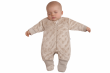 Zimná kombinéza minky Béžová Baby Service - Veľ. 74