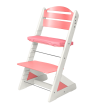 Detská rastúca stolička Jitro Plus Dvojfarebná - Ružová + ružový podsed.