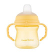 Hrnček so silikónovým náustkom FirstCup 150 ml Canpol Babies - Žltý