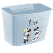 Univerzálny závesný box na prebaľovací pult - "Mickey", Dymovo modrá