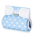 Ortopedické abdukčné nohavičky suchý zips 3-6kg T-tomi - Blue polka